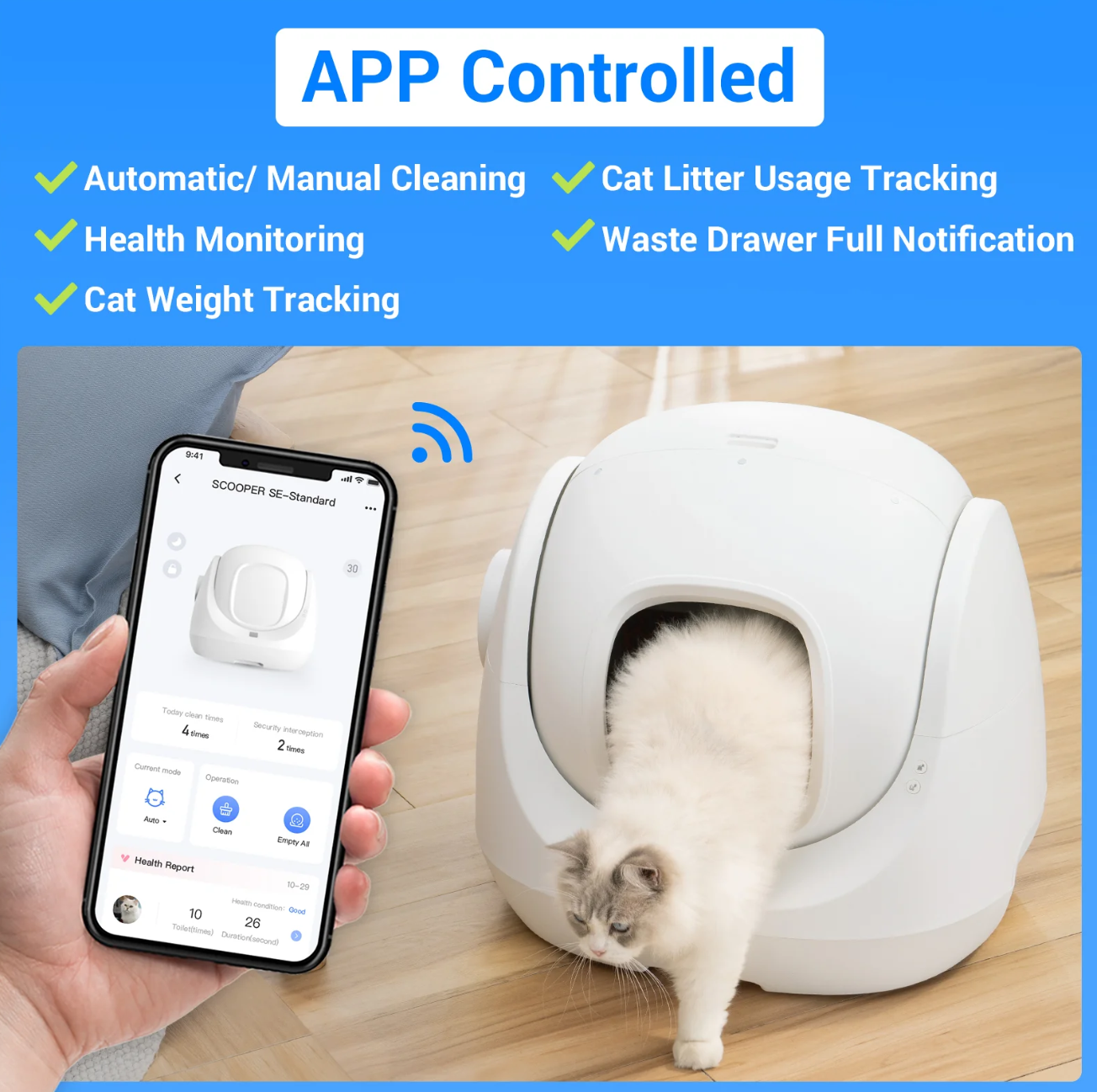 Smart Litter Box - Scooper SE