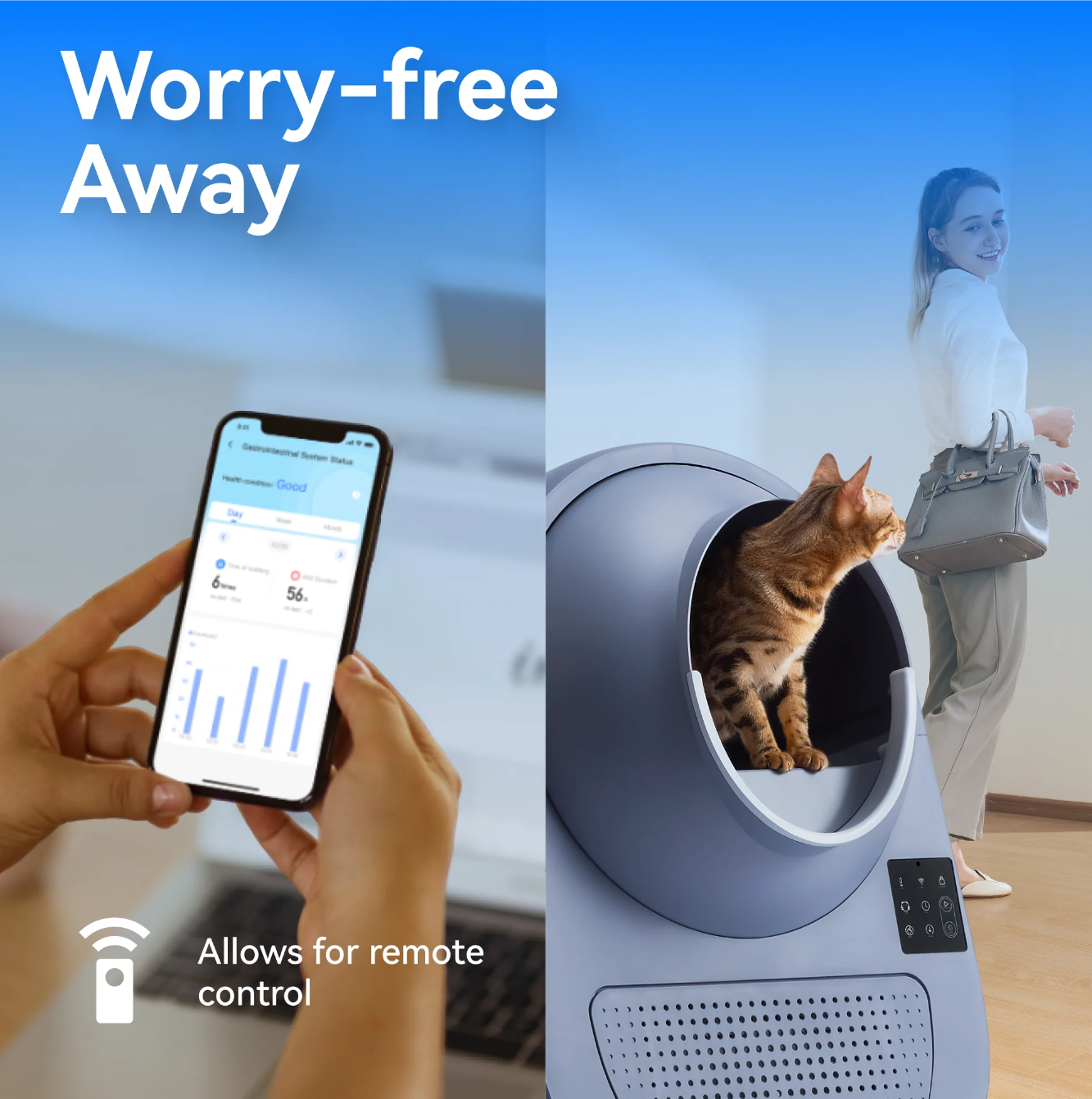 Self Cleaning Litter Box - Scooper Luxury Pro-X
